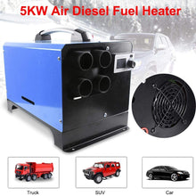 Lorchwise Diesel Air Heater,5KW 12V/24V Car Heater,Diesel Air Heater, Parking Heater with LCD Display and Remote Control for Car,Truck,Bus,Ship, Camping