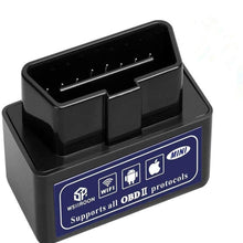 wsiiroon Car Wifi OBD 2, OBD2 Scan Tool, Car OBDII Scan Tool Auto Diagnostic Scanner Code Reader/Scan Tool Check Engine Light for IOS & Android (Black)