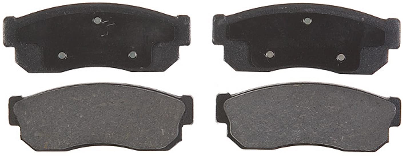 ACDelco 17D233 Professional Organic Front Disc Brake Pad Set