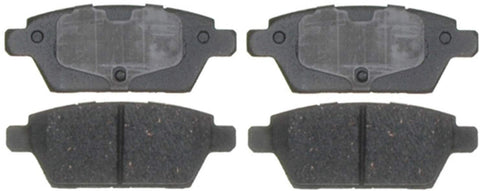 ACDelco 14D1161CH Advantage Ceramic Rear Disc Brake Pad Set with Hardware