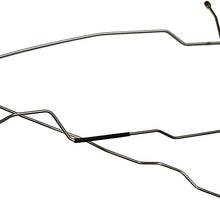 Front to Rear Brake Line Comnpatible With 1999-2005 Ford Truck/Excursion 1pc F250 F350 4wd ABS-Extended Longbed-Stainless(SMFG673960 WW-3-14)