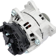 Alternator FINDAUTO 11254 Fit for 05 06 07 08 09 2005 2006 2007 2008 2009 V-olkswagen Jetta 2.5L 2.5 06 07 08 09 2006 2007 2008 2009 V-olkswagen Rabbit 2.5L 2.5 07K-903-023A 0-124-525-062