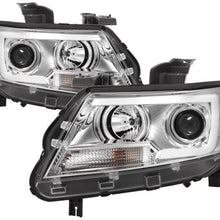 Spyder 5085276 Chevy Colorado 15-19 Projector Headlights - Light Bar LED - Chrome