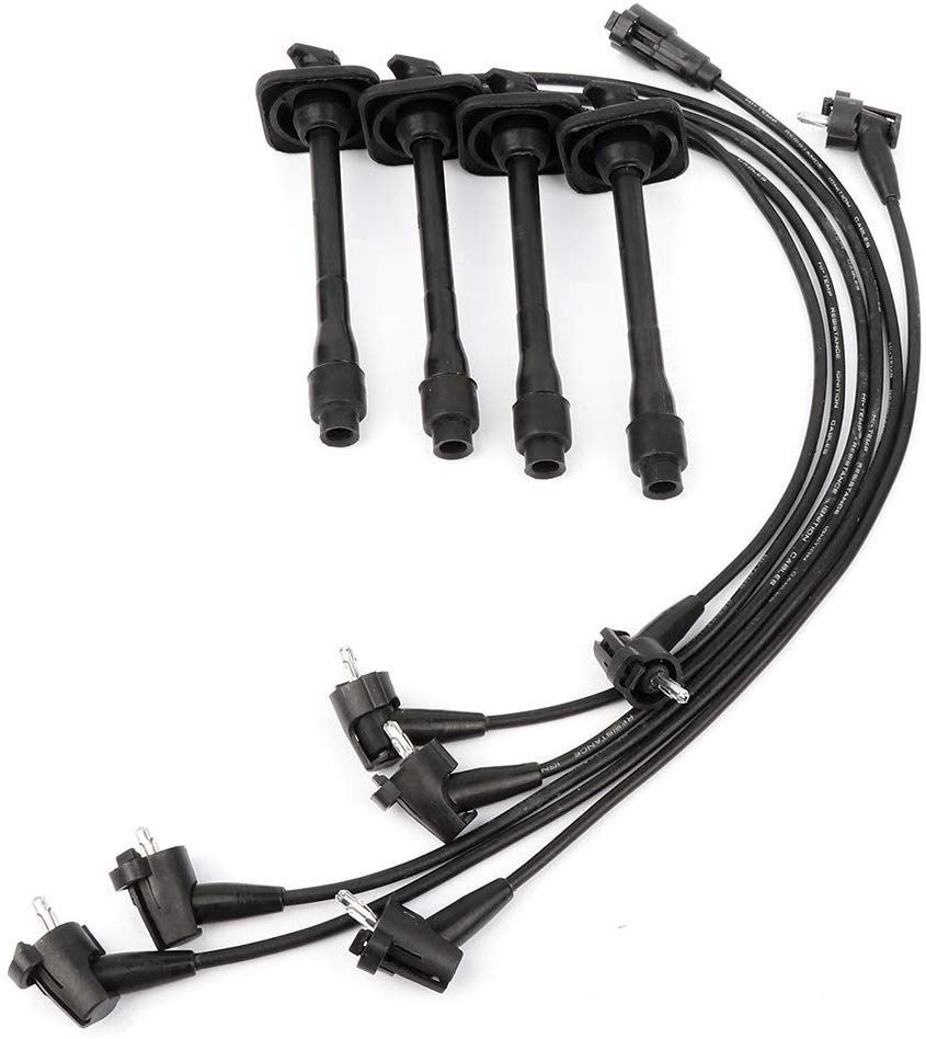 Aintier Brand New Ignition Wire Sets Replacement for Toyota Camry/Celica/ MR2/ RAV4 1990-1999 (Set of 6)