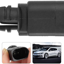 Suuonee Outdoor Temperature Sensor, ABS Car Temperature Sensor Outdoor Ambient Air Sensor OE: 6RD 820 535