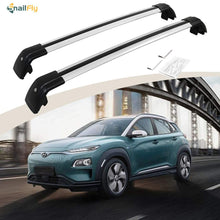 SnailAuto Roof Racks Rail Cross Bars Fit for Hyundai KONA 2018 2019 2020 2021 Lockable Baggage Holder Cargo Bars