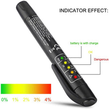 Brake Fluid Tester,Digital Brake Fluid Tester Oil Quality Check Pen W/ 5 LED Lights for DOT3 / DOT4 / DOT5