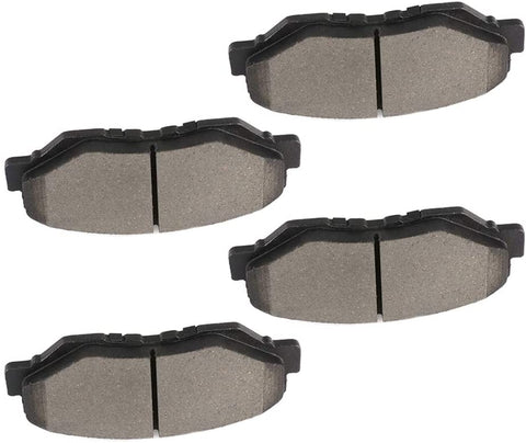 Aintier 4pcs Ceramic Brake Pads Sets fit for Acura ILX 03-17 for Honda Accord 12-15 17 18 for Honda Civic 02-06 12-16 for Honda CR-V 03-11 for Honda Element 13-14 for Honda Fit 03-08 for Honda Pilot