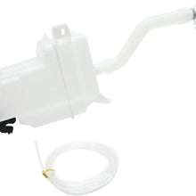 Aftermarket Washer Reservoir Compatible with 2014-2018 Toyota Highlander with Pump Inlet Cap and Sensor (Hybrid Models 14-17)