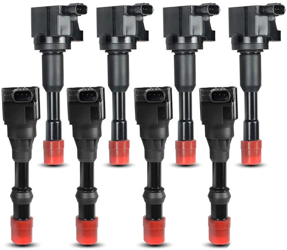 A-Premium Ignition Coils Pack Replacement for Honda Civic 2002-2005 I4 2.3L Intake and Exhaust Sides 8-PC Set