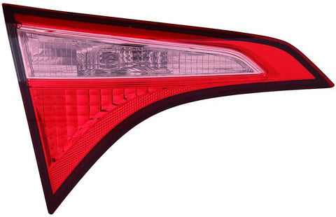 For Toyota Corolla 17 Inner Tail Light Assembly Halogen Model Driver Side (DOT Certified)