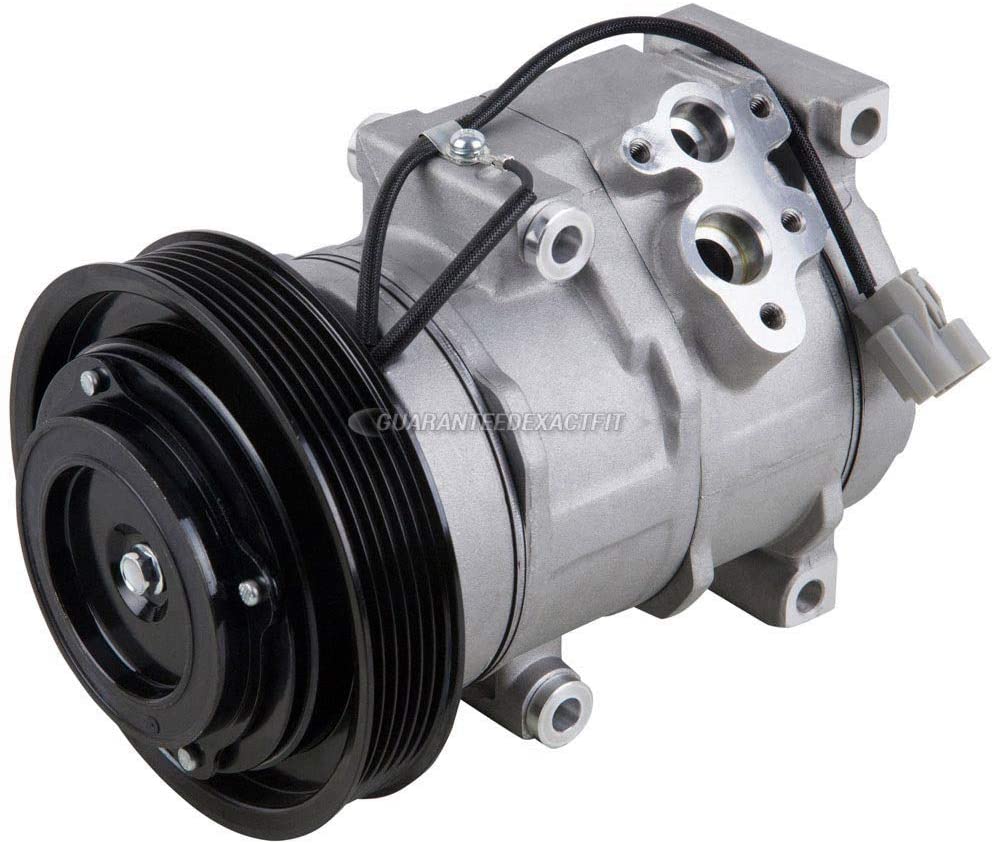 AC Compressor & A/C Clutch For Honda Odyssey Pilot Ridgeline Accord V6 Acura TL MDX - BuyAutoParts 60-01714NA NEW