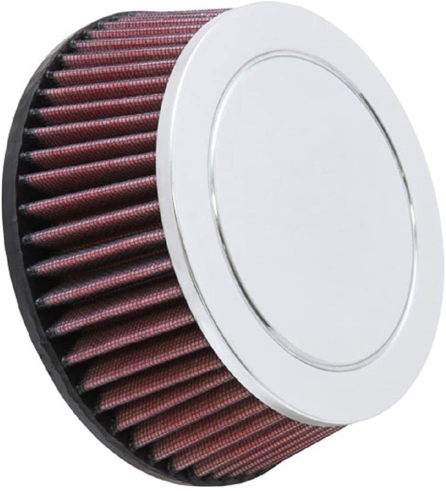 K&N Universal Clamp-On Filter: High Performance, Premium, Washable, Replacement Engine Filter: Flange Diameter: 2.75 In, Filter Height: 2.625 In, Flange Length: 0.75 In, Shape: Round Tapered, RC-9880