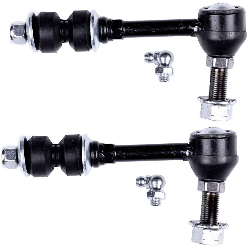 OCPTY - New 2-Piece fit for 2006-2008 DODGE RAM 1500 4x4 Extended Crew Cab 2006-2009 DODGE RAM 2500 4x4 2006-2009 DODGE RAM 3500 4x4-2 Front Sway Bar End Link