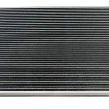 CoolingSky 3 Row All Aluminum Radiator for 1993-2002 Chevy Camaro Z28 /Z28 SS& Pontiac Firebird Formula/Trans Am Multiple Models