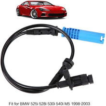 34526756375 ABS Speed Sensor Automotive ABS Wheel Speed Transducer Wiring Harness Speed Detector Direct Replacement Sensor for 525i 528i 530i 540i M5 1998 1999 2000 2001 2002 2003