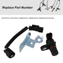 RYANSTAR Rear ABS Wheel Speed Sensor Kit for 1998-2004 Dodge Dakota 1998-2003 Dodge Durango 1998-2005 Dodge Ram 1500 2500 3500 5014787AA 970-024