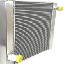 ZM Aluminum Racing Radiator For Ford Mopar 22" x 19" x 3 1/4" 2 Row Single Pass