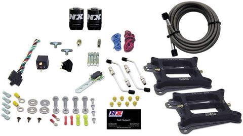 Nitrous Express 50245-00 100-500 HP 4150 Alcohol Conventional Pro Power Dual Plate System