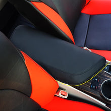 BeHave Autos Armrest Cover,Armrest Box Cover Fit for Toyota Camry 2018 2019 Central Console Armrest Box,Black with Black Stitches