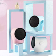 Zyyqt Mini Home Heater, Can Shake Head Hot Fan Desktop Mute Small Portable Home Dormitory Office Living Room Electric Heater