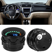 Duokon Auto Car 2in Vacuum Gauge Meter LED Scale + Digital Display 12V Universal