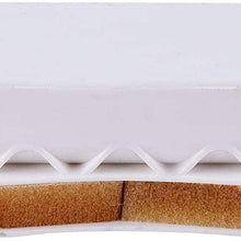 Demeras Surfboard Handle Durable Plastic Surfboard Insert Handle Surf Board Rescue Accessory for Surfing (White)