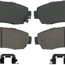 Wagner QuickStop ZD1089 Ceramic Disc Pad Set, Front