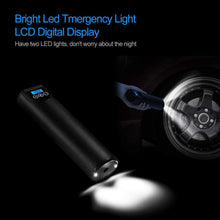 YTA Portable air Compressor,150 PSI Electric Auto Pump for Car Motorcycle Bike with Digital LCD 150 PSI for Car, Truck, Bicycle USB Rechargeable, Easy to Read W/Digital Pressure