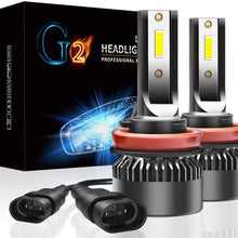 G2 LED Headlight H11,55W 6000k LED Bulbs 6000lm Mushan Pack of 2 Superbright LED Headlight (2Pack H8/H9/H11)