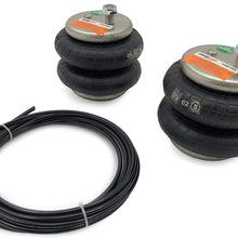 Tuff Country 74407 Leveling Solutions Suspension Air Bags Kit Rear No Drilling Required Leveling Solutions Suspension Air Bags Kit