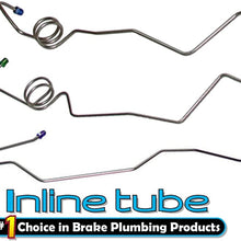 Inline Tube 1978-88 G-body Front Preformed Brake Lines Master Cylinder Valve Hose OEM Steel