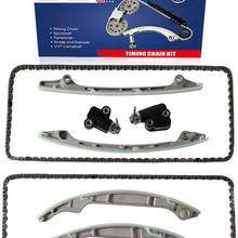 MOCA Timing Chain Kit for 2004-2006 Infiniti QX56 & 2004-2010 for NISSAN Armada Pathfinder Titan 5.6L V8 DOHC VK56DE Engine Code