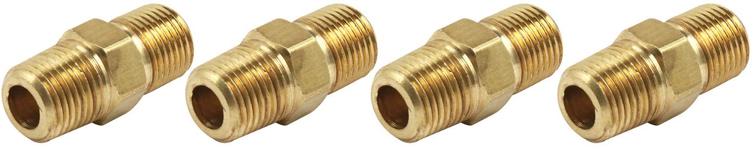 Allstar ALL50184 1/8 NPT Male Union Brake Line Adapter Fitting, (Pack of 4)