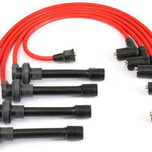 TUPARTS Pack of 5 Ignition Wire Sets Compatible with Honda Accord/Civic/Civic del Sol 1992-2002