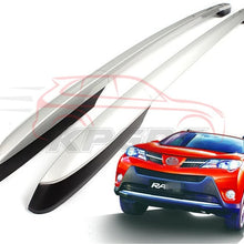 KPGDG Fit for Toyota RAV4 2013-2018 2 Pcs Aluminium Roof Rail Roof Rack Side Rail Bar - Silver
