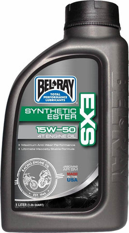 Bel-Ray 15W50 EXS Synthetic Ester 4T Engine Oil 99162-B1LW