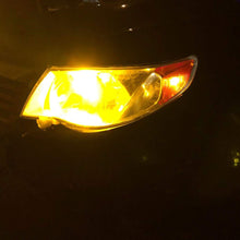 Alla Lighting Newest 194 LED Bulbs Extremely Super Bright T10 168 W5W 2825 175 158 CANBUS Replacement 12V 1616 SMD Car License Plate Light Interior Map Dome Door Lights, Amber Yellow