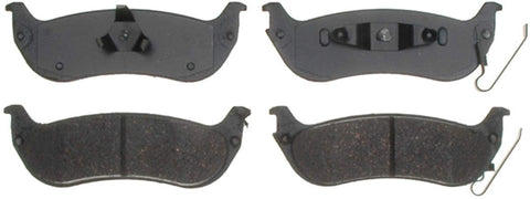 ACDelco 14D998CH Advantage Ceramic Rear Disc Brake Pad Set with Hardware