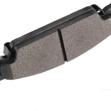 OCPTY Ceramic Brakes Pads, Quick Stop Front Rear Brake Pad fit for 2003 2004 2005 2006 2007 Cadillac CTS,2005 2006 2007 2008 Cadillac STS,2005-2008 Pontiac Grand Prix