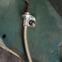 89702 Brake Line 26" compatible for 97-06 4WD Jeep Wrangler TJ; 04-06 4WD Jeep Wrangler TJ Unlimited; 87-95 4WD Jeep Wrangler YJ; 84-01 4WD/2WD Jeep Cherokee XJ.