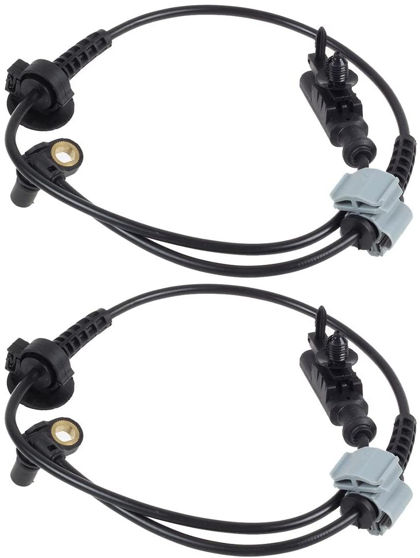 AUTEX 2PCS ABS Wheel Speed Sensor Front Left & Right ALS1465 15229012 compatible with Cadillac Escalade EXT 2007-2012/Chevrolet Avalanche & Suburban 1500 & Tahoe 2007-2012/GMC Yukon XL 1500 2007-12