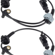 AUTEX 2PCS ABS Wheel Speed Sensor Front Left & Right ALS1465 15229012 compatible with Cadillac Escalade EXT 2007-2012/Chevrolet Avalanche & Suburban 1500 & Tahoe 2007-2012/GMC Yukon XL 1500 2007-12