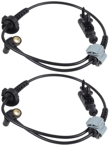 AUTEX 2PCS ABS Wheel Speed Sensor Front Left & Right ALS1465 15229012 compatible with Cadillac Escalade EXT 2007-2012/Chevrolet Avalanche & Suburban 1500 & Tahoe 2007-2012/GMC Yukon XL 1500 2007-12