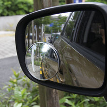 Zento Deals 4 Pcs 2" Rearview Blind Sport Mirrors Stick-On