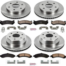 Autospecialty KOE2015 1-Click OE Replacement Brake Kit