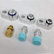 PolaLander R12 Leak Block Off Fittings Kit for A/C Air Conditioning Compressor 3/8'' 1/2'' 5/8''