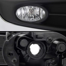 [Chrome Trim Style] Fits 2017 2018 CRV CR-V Front Bumper Clear Lens Fog Lights w/Switch Accessories Pair