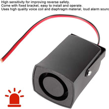 Buzzer, Universal 12V 115db Car Reversing Alarm Back Up Horn Beeper Buzzer Black