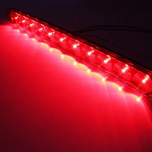 iJDMTOY 15-Inch Truck Trailer Tailgate Red LED ID Light Bar Compatible With Chevrolet Dodge Ford GMC Nissan Toyota etc, Functions as Tail Light, Brake Lamp & Turn Signal Lights, Dark Red Lens